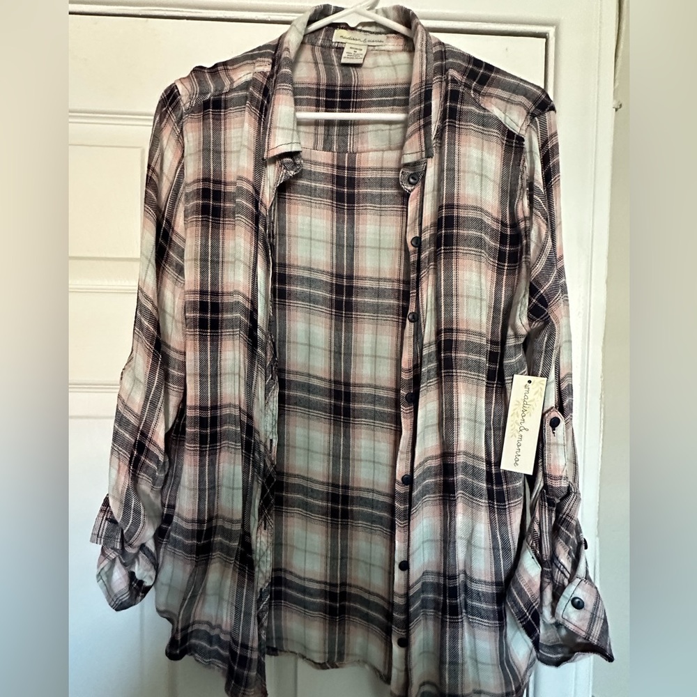 Women’s Madison and Monroe light flannel